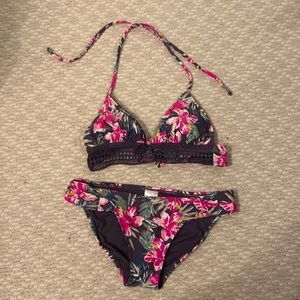 Target Xhilaration floral bikini set